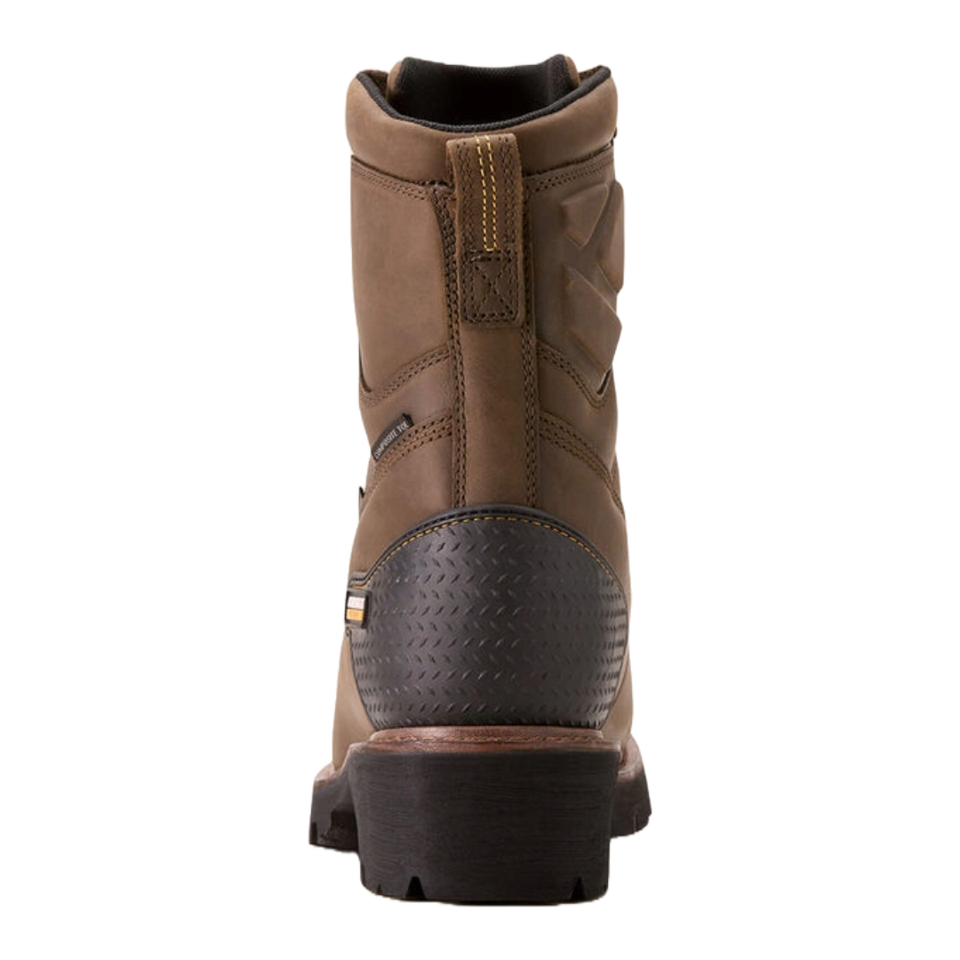 Ariat 10018567 Powerline 8 inch H2O Waterproof 400g Insulated Comp Toe - Mens 10 D from GME Supply